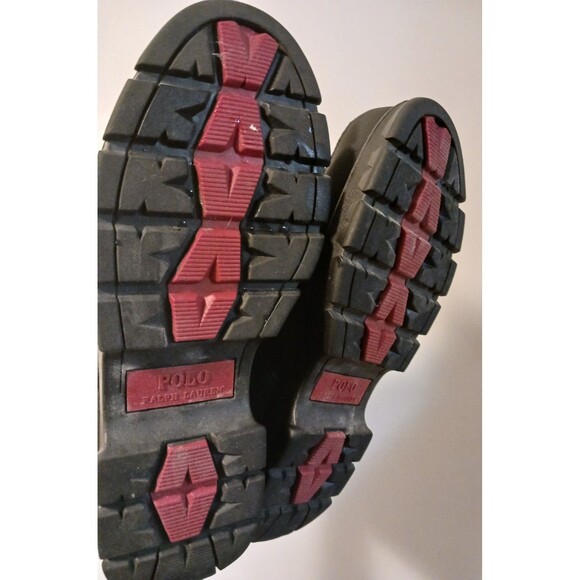 Polo (Ralph Lauren)-(Men's)-(Shoes)-(Zipper)-(Black)-(Size:10.5)-(Used)-$45.00 - Picture 6 of 6